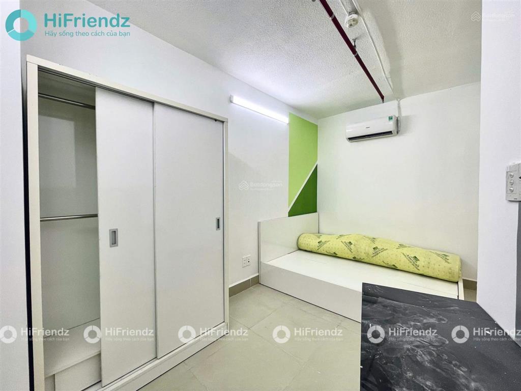 Cho thuê phòng studio giá rẻ full nội thất có thang máy ngay nguyễn văn trỗi