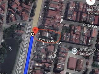 Bán lô đất tại đường xương giang, gần tgdđ bắc giang, 45 tỷ, 456m2, đất rộng đẹp xây khách sạn