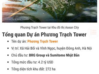 Đất nền 90m2 gần chân cầu nhật tân, đi lotte mall 10p tại đường hải bối, đông anh, hn. chỉ 70tr/m2