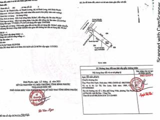 Qsdđ thửa đất số 381, tbđ 5, ấp thanh kiều, xã thanh lương, thị xã bình long, tỉnh bình phước