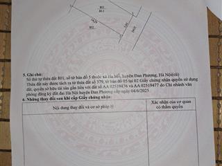 Bán 80m2 đất hạ mỗ đan phượng hà nội nay thuộc ô diên hà nội