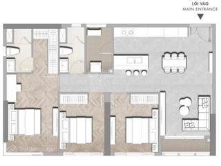 Bán nhanh căn 3 phòng ngủ tại masteri centre point (tòa d) diện tích lớn view về công viên 36ha