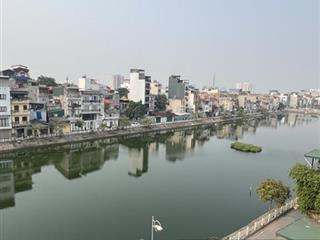 Cần bán gấp  nhà mặt phố, view hồ, kinh doanh cực đỉnh  120m² x 5 tầng. sẵn kinh doanh. giá tốt