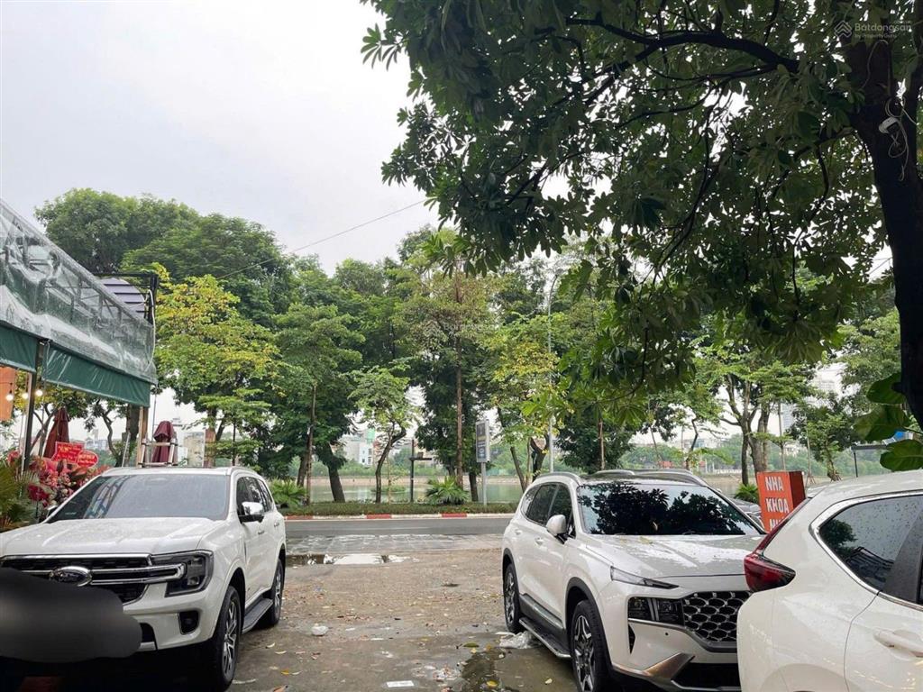 Bán toà mặt phố, mặt hồ linh đàm 250/200m, 8 tầng mt 7,8m, 160 tỷ, hoàng mai, 0972 611 ***