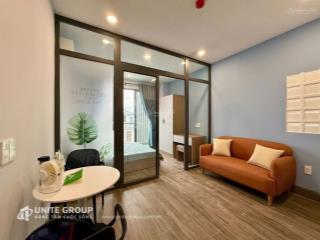 Căn hộ 1pn ban công 40m2 ngay bạch đằng bình thạnh gần chợ bà chiểu full nội thất