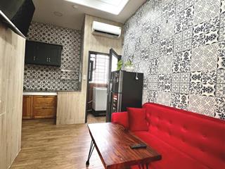 Cho thuê 1 phòng ngủ gần chợ bà chiểu  không giới hạn người ở  máy giặt riêng, thang máy, hầm xe