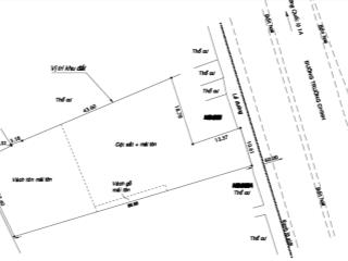 Mt trường chinh 1600m2 100tr/m2 vị trí vàng xây khách sạn, vp