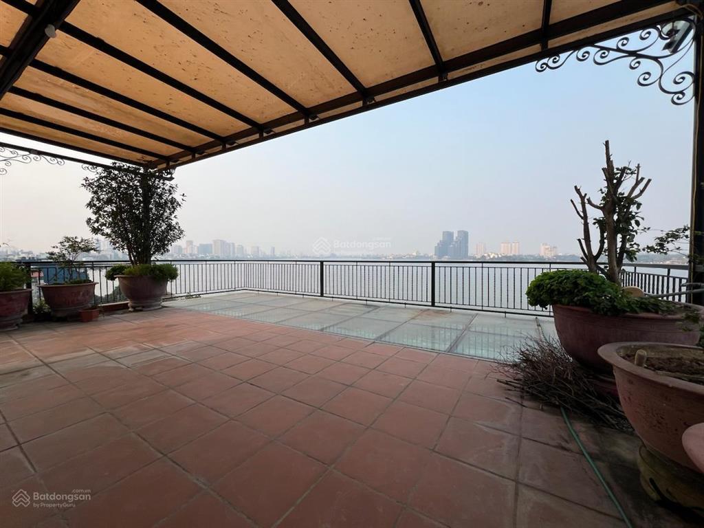 Bán mặt hồ tây kinh doanh đỉnh cao phố trích sài, 186m2 4 tầng 3 thoáng, giá 97 tỷ