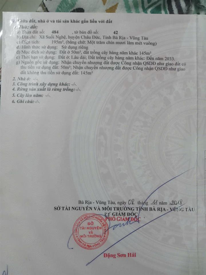 Chủ cần bán gấp nhà mt đ11 suối nghệ gần kcn thích hợp ở kinh doanh