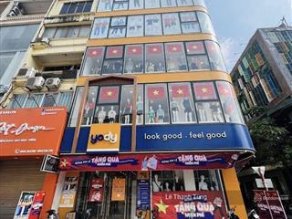 Duy nhất! cho thuê nhà mặt phố trần thái tông, dt 100m2 x 9t, mt 6m,đoạn đẹp kinh doanh mọi mô hình