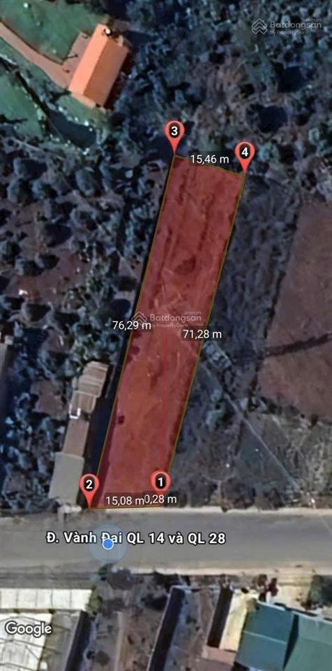 Bán lô đất mặt tiền đường vành đai ql 14&26, p. tân an  tp. buôn ma thuột  giá inbox