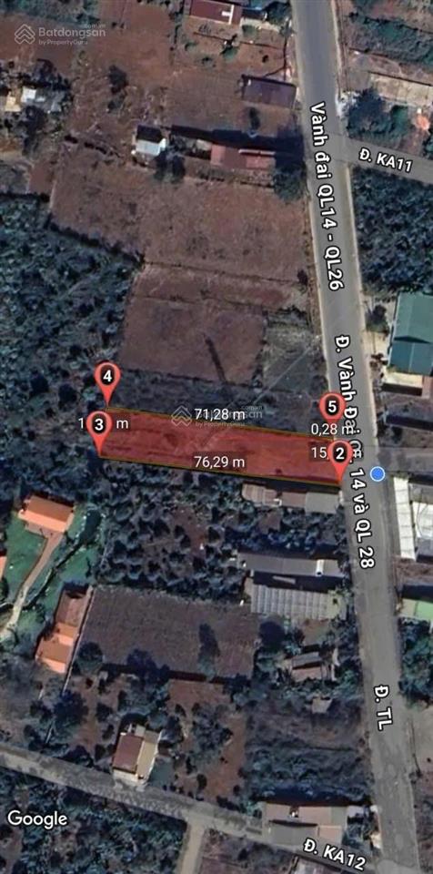 Bán lô đất mặt tiền đường vành đai ql 14&26, p. tân an  tp. buôn ma thuột  giá inbox