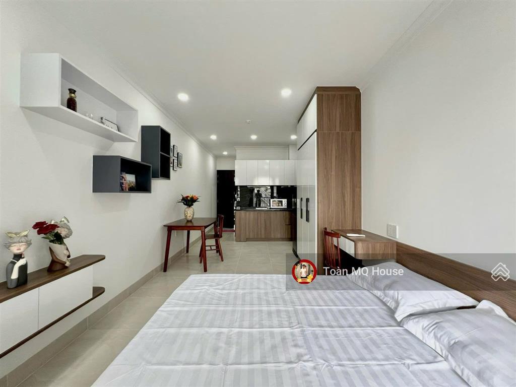 Khai trương studio ban công siêu xinh. nhà mới 100% thang máy/bảo vệ 24/7. gần đại học hutech