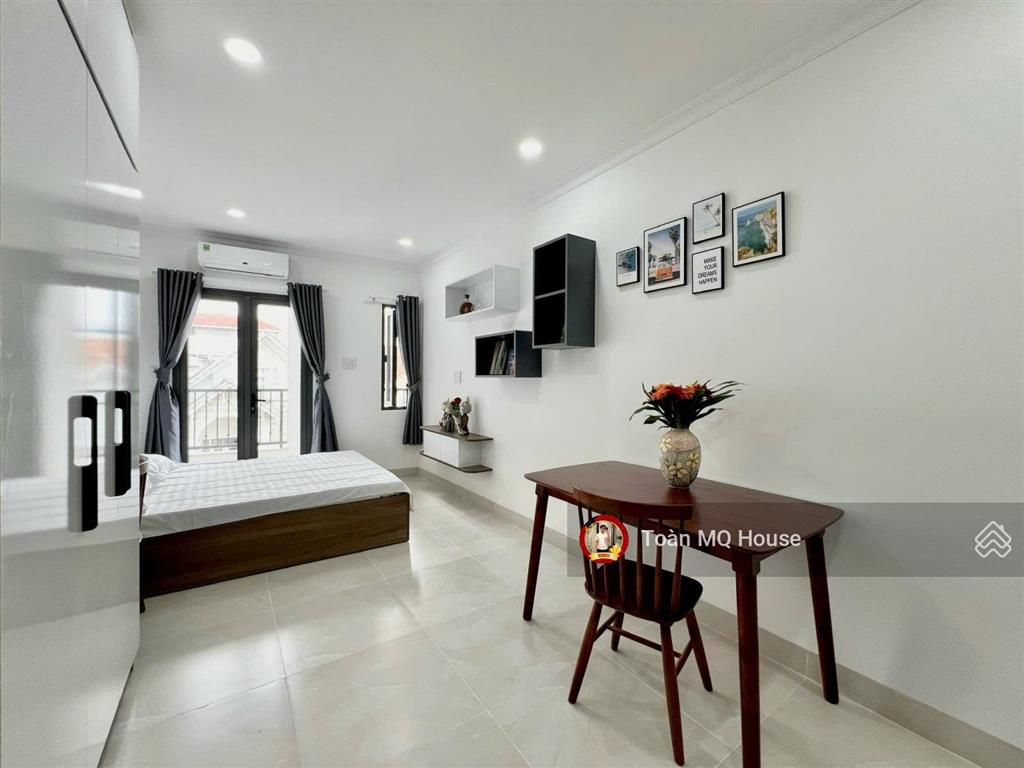 Khai trương studio ban công siêu xinh. nhà mới 100% thang máy/bảo vệ 24/7. gần đại học hutech
