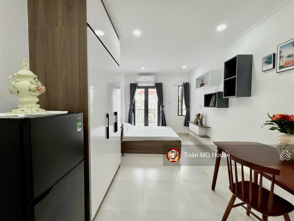 Khai trương studio ban công siêu xinh. nhà mới 100% thang máy/bảo vệ 24/7. gần đại học hutech