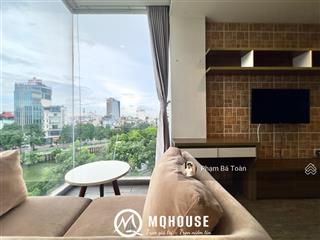 Căn hộ 1pn cao cấp 45m2 cửa sổ view sông trực diện. gần phan xích long