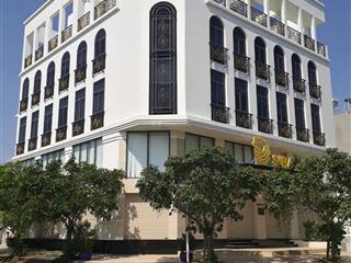 Building góc 2mt lương định của , quận 2  15x20  hầm 5 tầng pccc ( 1500m2 sàn )