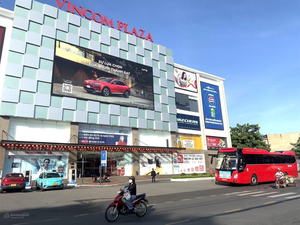 Đối diện vimcom lê văn việt nhà xinh diện tích lớn ngang 5m x20m sổ vuông  không có nhà so sánh