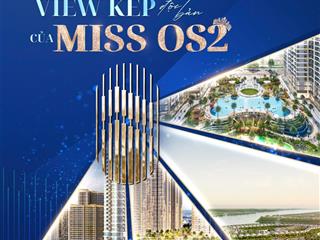Căn hộ nhỏ studio lợi nhuận lớn với 4 tầm view kép triệu đô, sống chuẩn thượng lưu tại the opus one