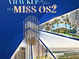 Độc bản the opus one ra mắt toà hoa hậu os2 với 4 tầm view kép giá rumor từ 75tr  100tr/m2