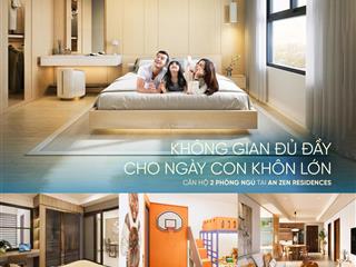 Bán căn hộ đẹp nhất tại an zen chục 01  căn góc 2pn2wc, ban công rộng tầng trung giá chỉ 2 tỷ!