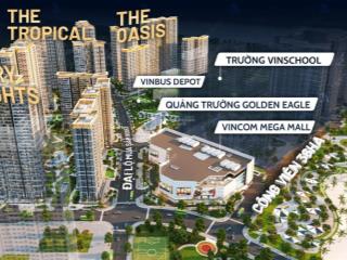 Chốt ngay căn 1pn+1 the beverly solari  giá chỉ 3,121 tỷ  52m², view quảng trường golden eagle