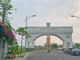 Đẳng cấp đất biệt thự euro village 2 view kênh thiên thuỷ  cơ hội hiếm có tại đà nẵng!