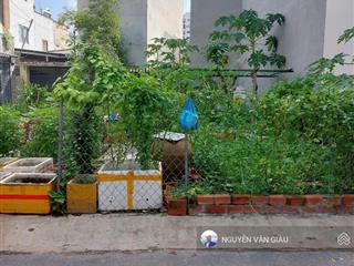 Lô đất mặt tiền 14m dài 19m hẻm 6m, giá chưỉ 75 triệu/m2 ở gò vấp