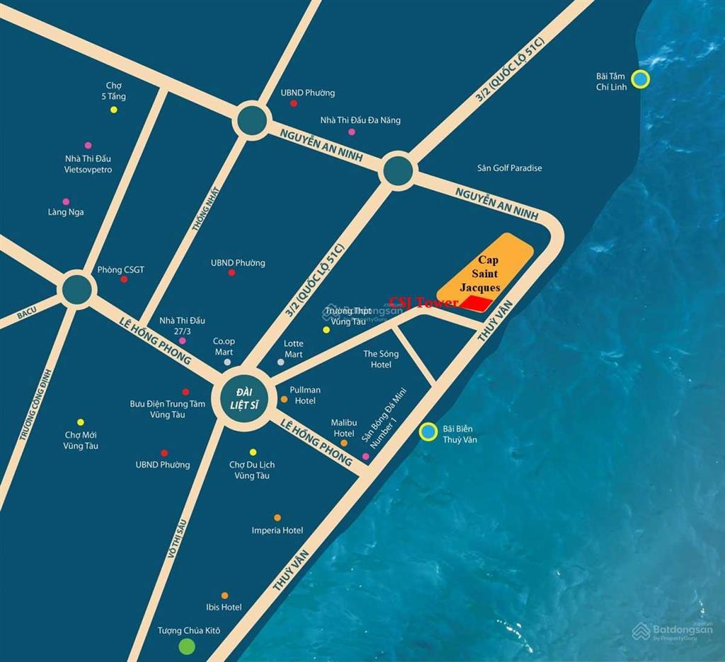 Bán căn hộ 1 pn csj tower vũng tàu view biển tháp tam thắng. giá 4 tỷ 500 tr  mr. hiếu dic