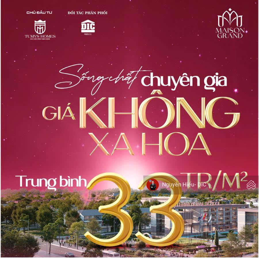 Bán căn hộ cao cấp maison grand phú mỹ tphcm. giá chỉ 33 triệu/ m2