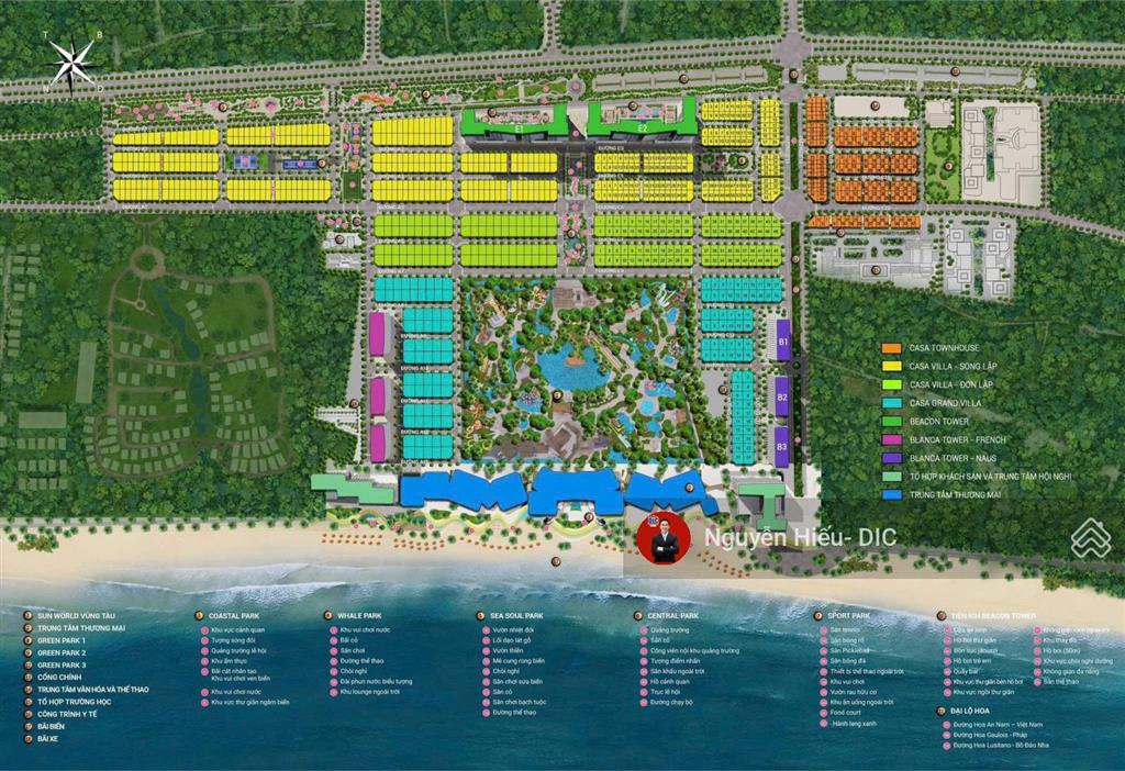 Bán nhà phố liền kề, biệt thự song lập, đơn lập dự án blanca city by sun group vũng tàu