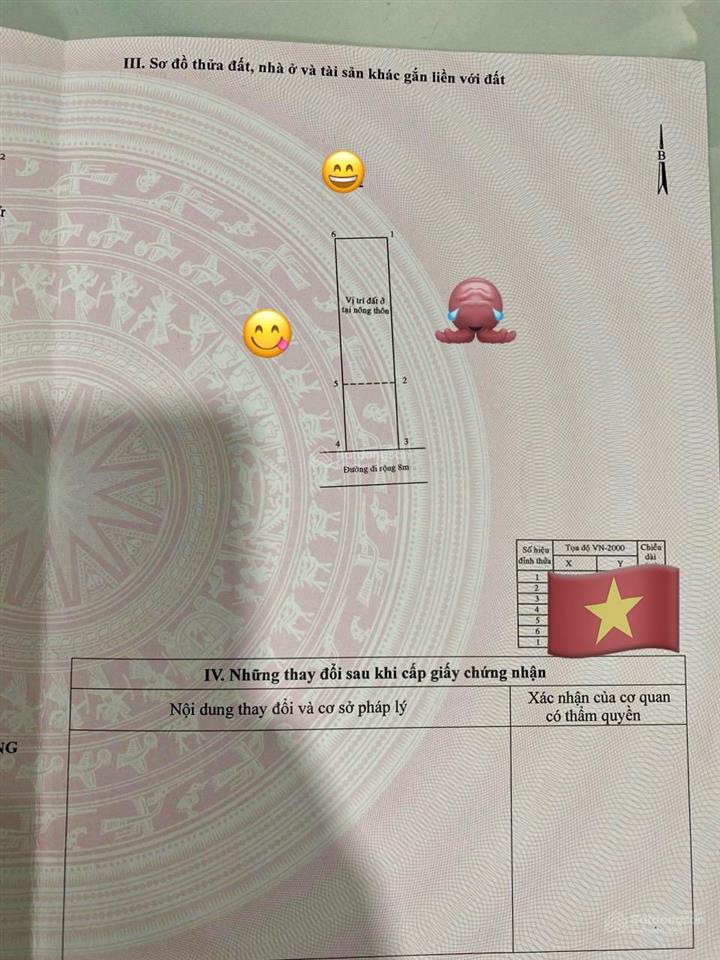 Bán đất hòn thơm  xuân ngọc  vĩnh ngọc  nha trang 102m2 ngang 5m giá 2tỷ