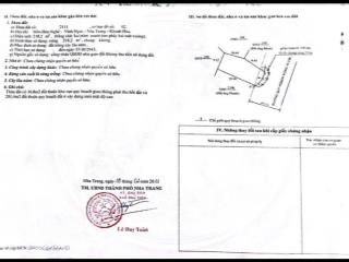 Lô đất hẻm mai thị dõng  hòn nghê 2, phường tây nha trang  218,2m2 ngang rộng 10m  giá chỉ 1,8 t