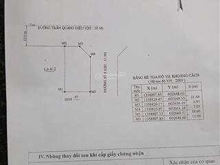 Lô góc cực rẻ đất biệt thự kđt bắc vĩnh hải, vĩnh hoà, nha trang  246,7 m2 ngang 12m