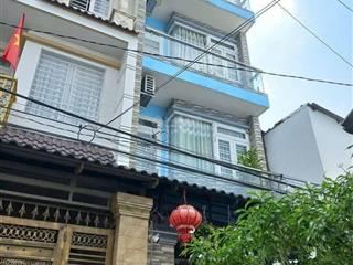 Nhà bán 4x14 một trệt ba lầu phường bình hưng hòa b bình tân sổ hồng riêng giá 4ty850