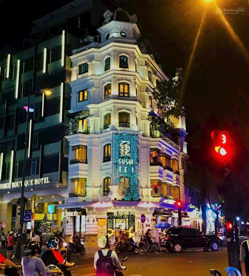Ngang 7m bán nhà siêu vị trí góc 2 mặt tiền view bitexco quận 1 7 tầng hđt 300tr/th 70 tỷ