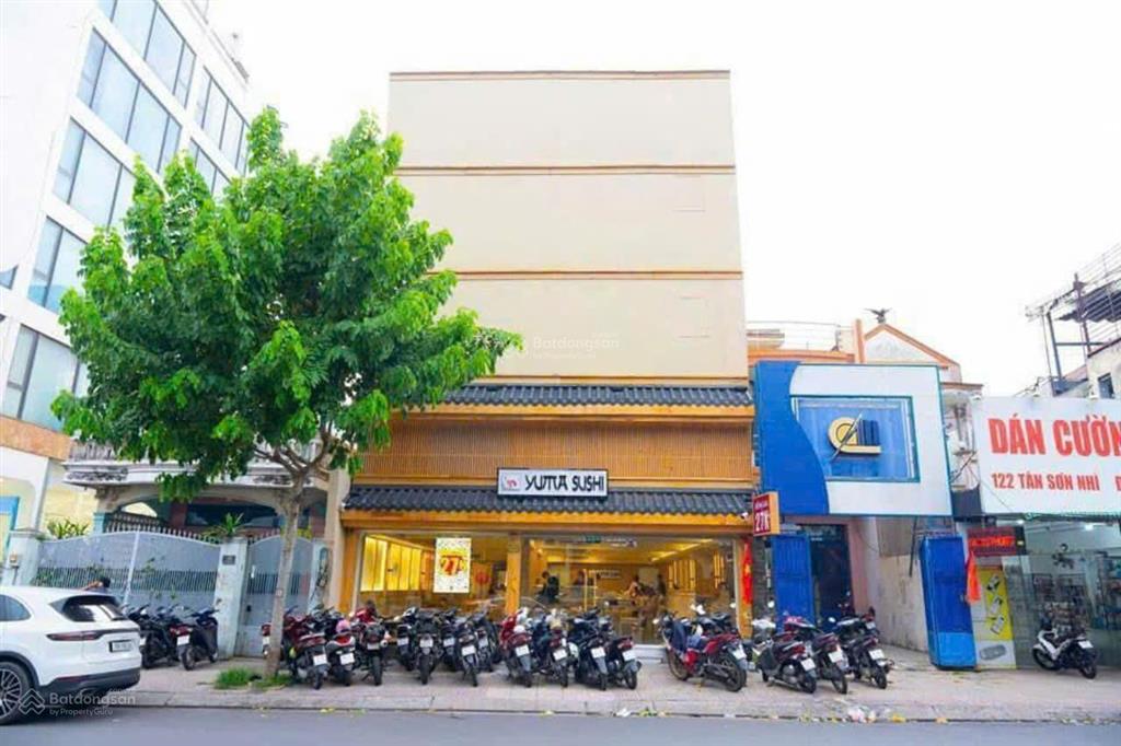 Bán nhà mt siêu vip tân sơn nhì  tân phú (9x22m)  4 tầng  hđt 200tr/th  bán 62 tỷ