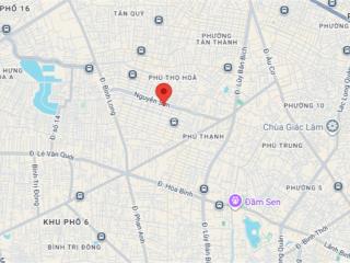 Bán nhà mặt tiền siêu vip nguyễn sơn  tân phú (13x20m)  3 tầng  hdt 195tr/th  bán 54 tỷ