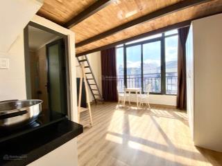 Cho thuê căn hộ full nt  có gác  thang máy  view đẹp  hoàng hoa thám  bình thạnh