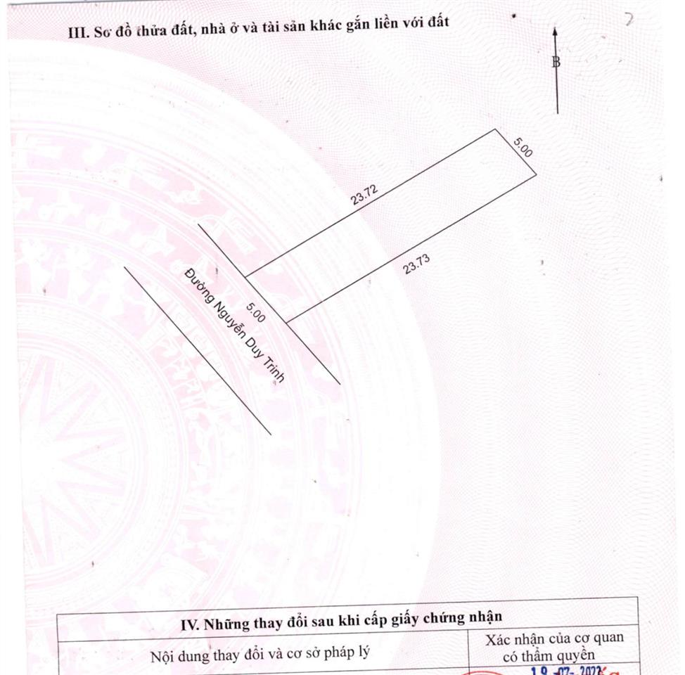 Bán đất nguyễn duy trinh gần sông, biển đối diện fpt sát sân golf với 116m2 giá chỉ 5,8 tỷ