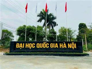 Cắt lỗ gấp mảnh đất trục chính 129m2 lô góc 2 mặt tiền ngay cổng đại học quốc gia hà nội.