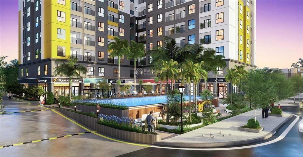 Bán căn hộ bcons sala 52m2 2pn 2wc giá 1 tỷ 730 nội thất cơ bản sổ hồng riêng, bao thuế phí
