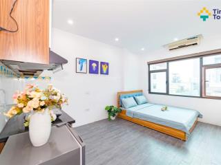 Căn hộ studio cửa kính full đồ tại ba đình