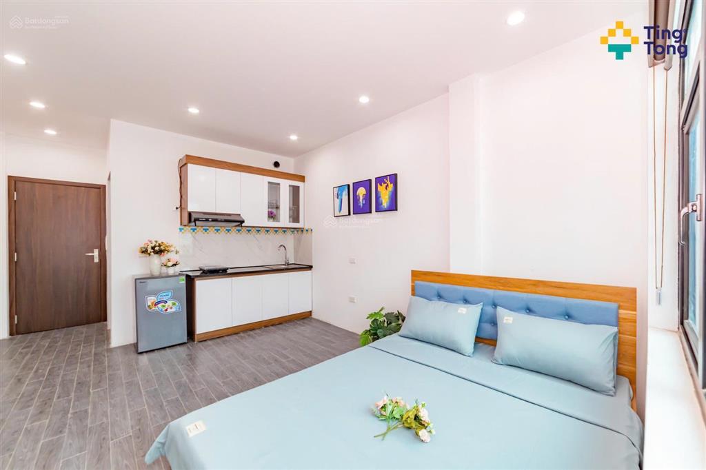 Căn hộ studio cửa kính full đồ tại ba đình