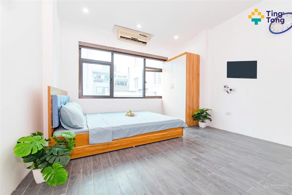 Căn hộ studio cửa kính full đồ tại ba đình