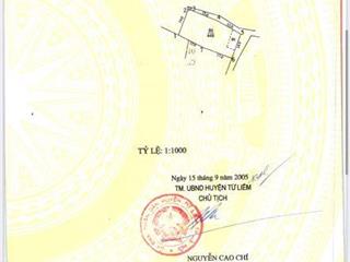 Bá,n Đất Thổ Cư Đại Mỗ - Nam Từ Liêm, 448m2, Lô góc 2 mặt tiền vài mét ra đường ôtô tránh.