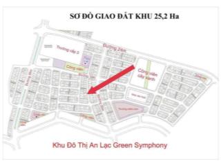 Bá,n Đất Vân Canh - Hoài Đức, 59m2. Mặt tiền 4.44m đường rộng 11m gần công viên trạm y tế.