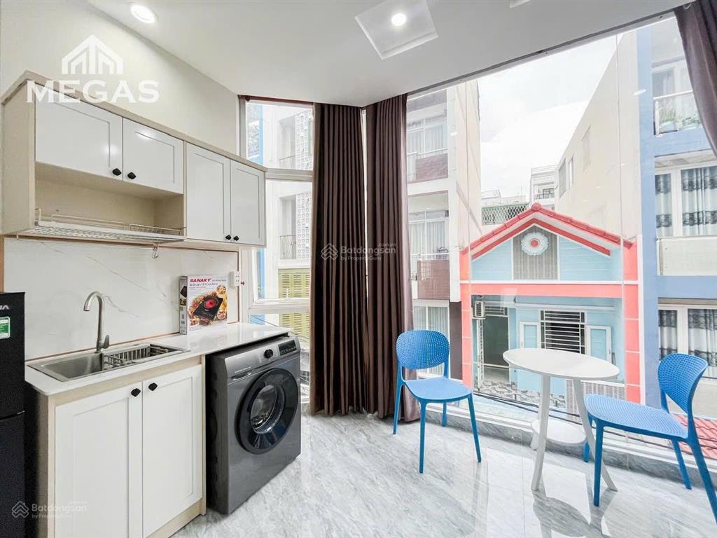 Cho thuê studio full nội thất ngay khu bàn cờ, quận 3