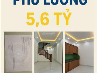 Bán nhà 4 tầng mới xây phú lương hà đông. full nội thất giá 5,6 tỷ dt 36m2 . sổ đỏ chính chủ