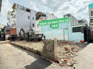 Bán lô đất hẻm xe hơi  thống nhất gần chợ xóm mới, p16, gò vấp
